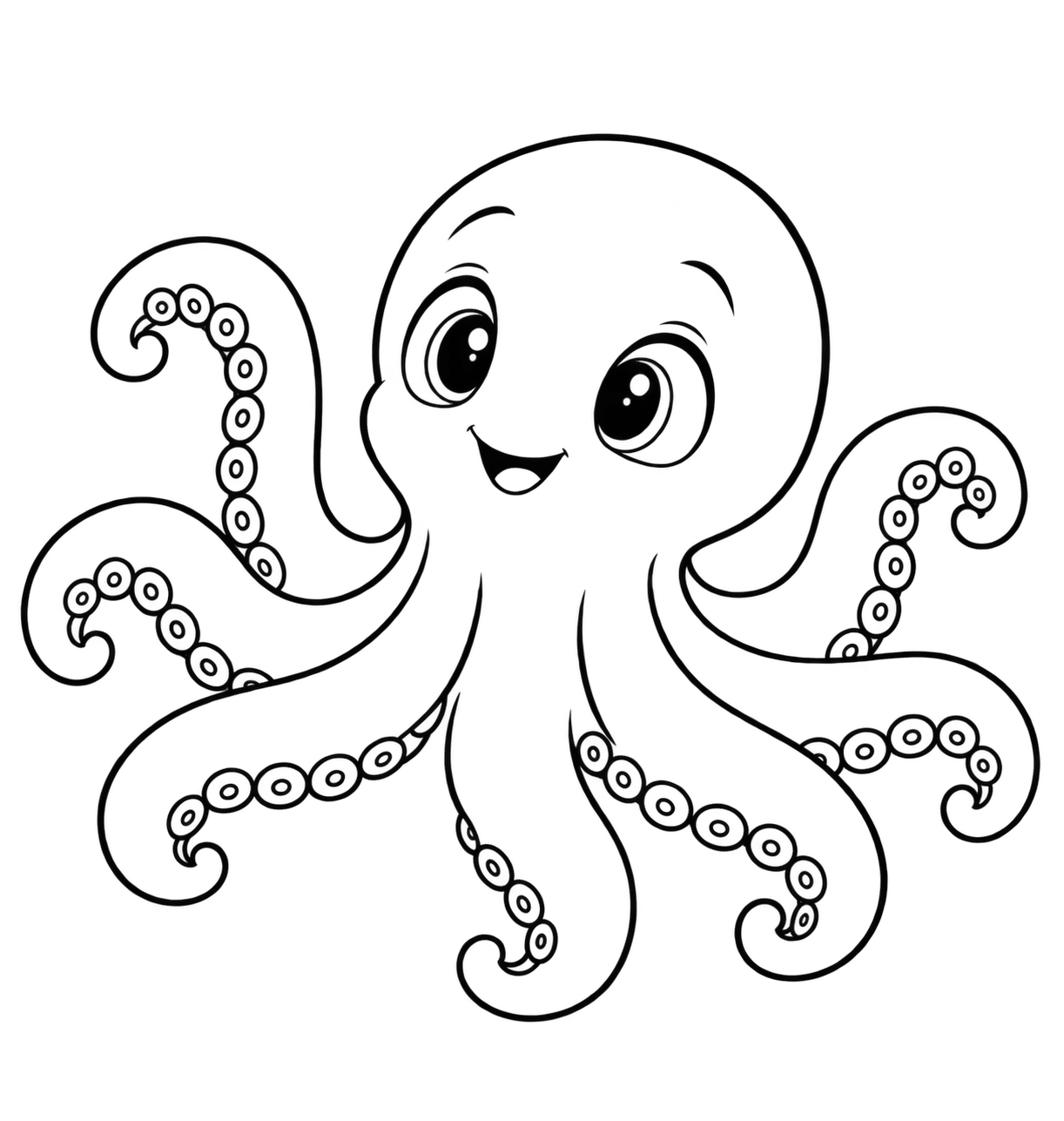 Oktopus aus dem Buch Die Tiere in meinem Kopf